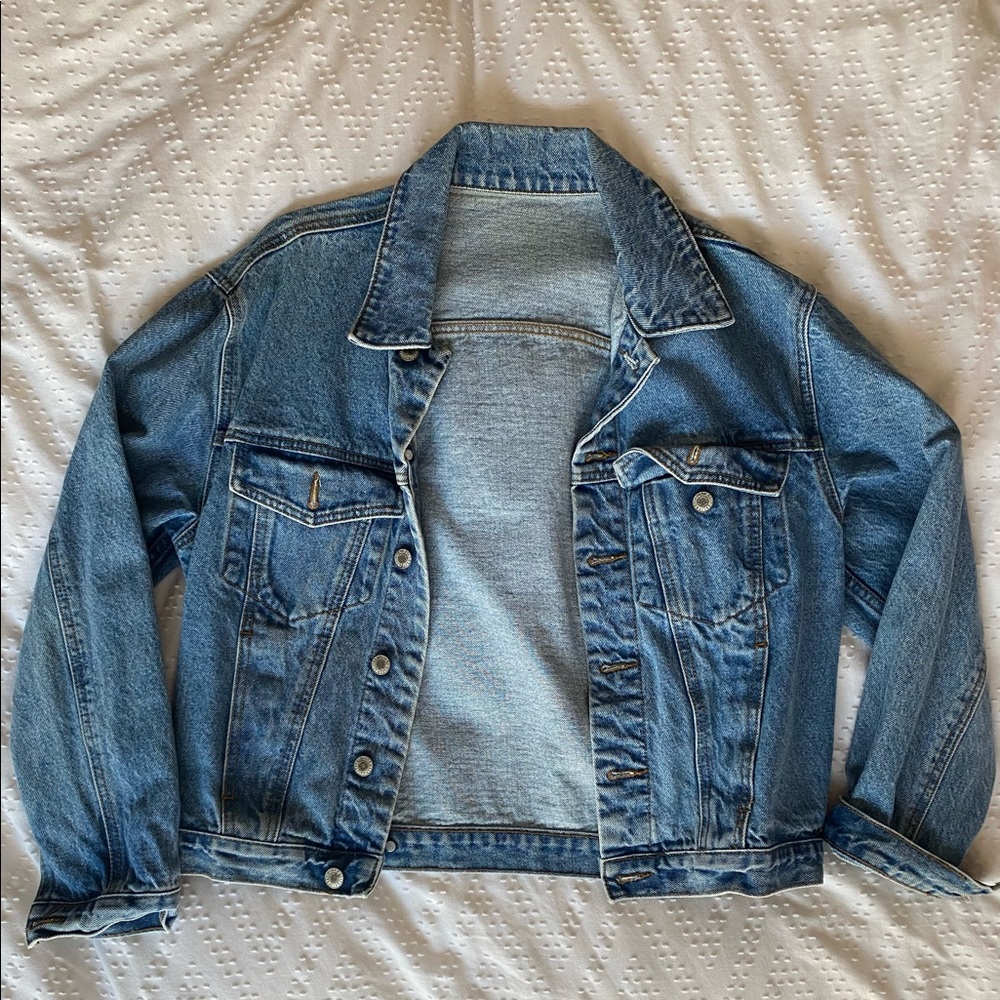 PACSUN denim trucker jacket